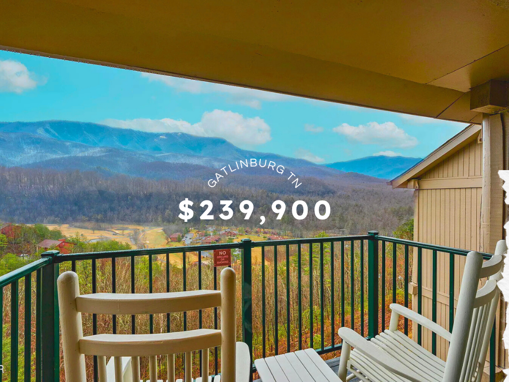 Smoky Mountain Escape in Gatlinburg, TN – $239.9K