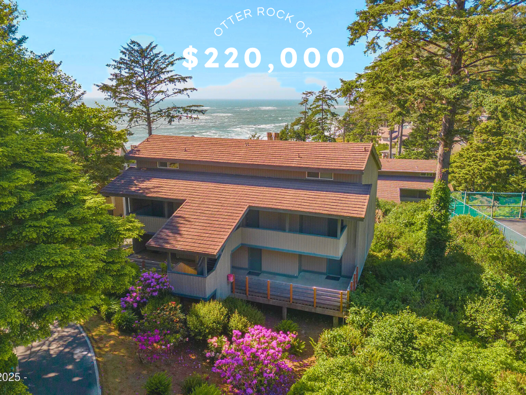 Coastal Condo Bliss in Otter Rock, OR – $220K