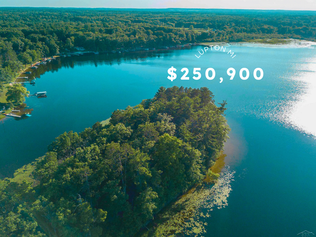 Cozy Lakefront Getaway in Lupton, MI – $250K
