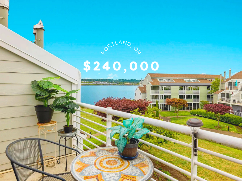 River View Condo in Portland, OR – $240K