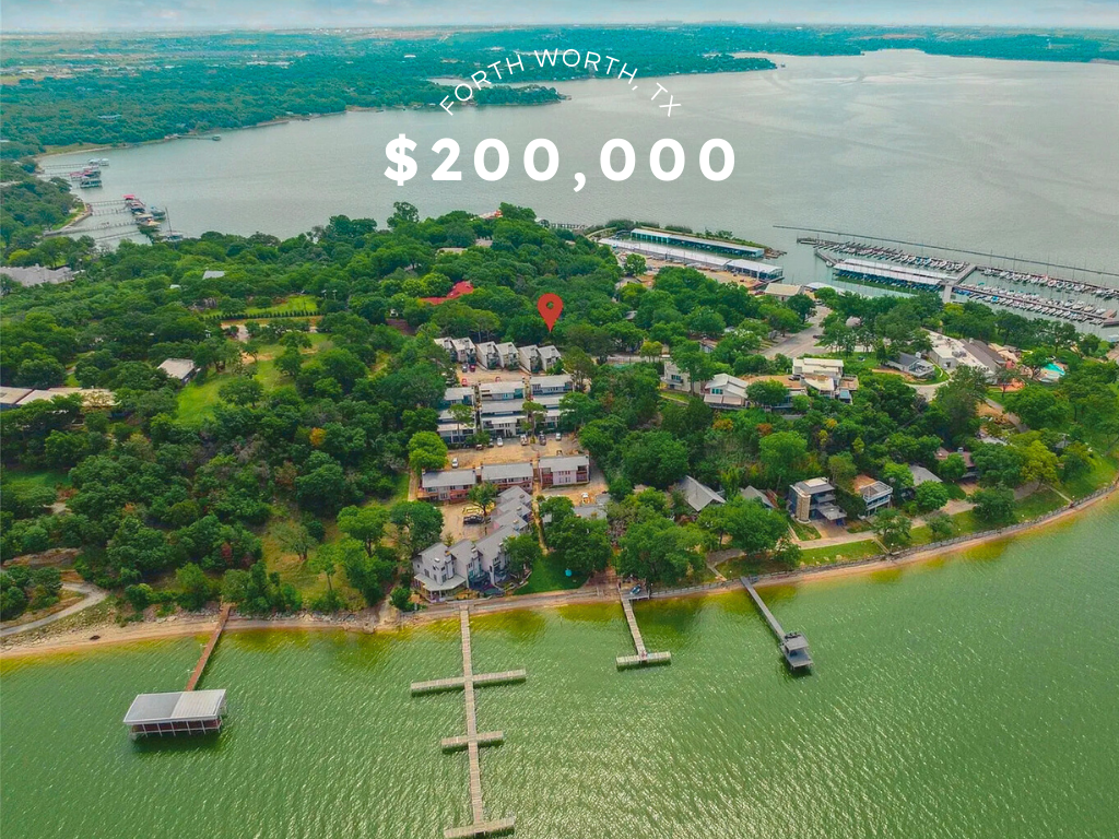 Eagle Mountain Lake Condo in Fort Worth, TX – $200,000