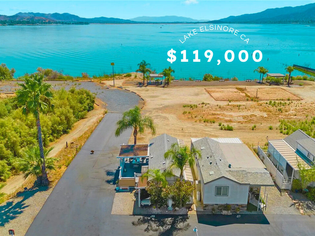 Tiny Lakeside Retreat in SoCal – $119,000