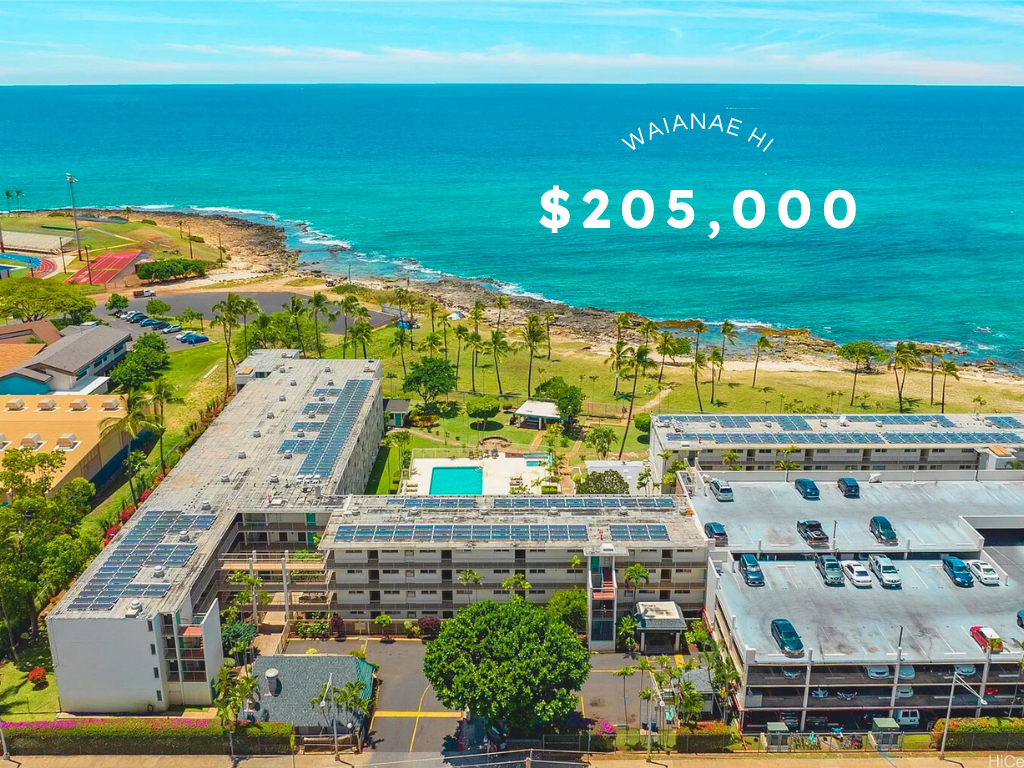 Beachfront Escape in Waianae, HI – $205K