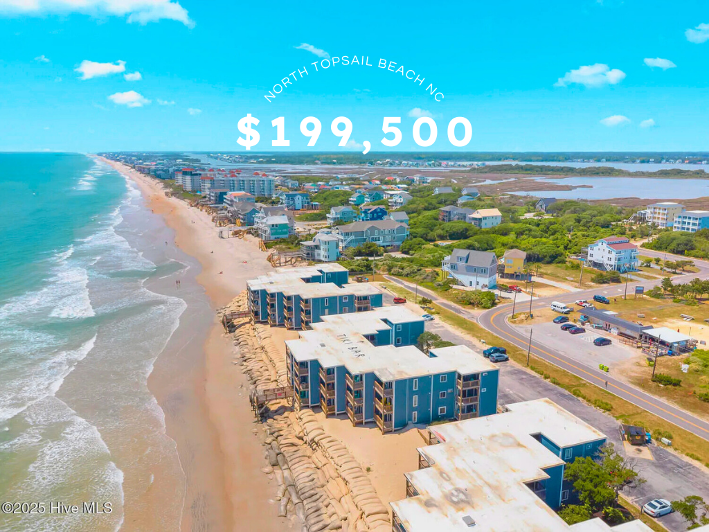 Oceanfront Bliss in North Topsail Beach – $199.5K