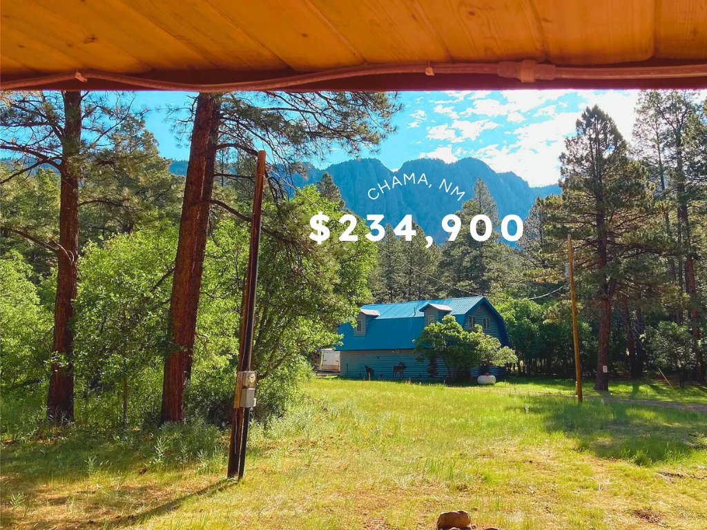 Mountain Cabin Retreat in Chama, NM – $234,900