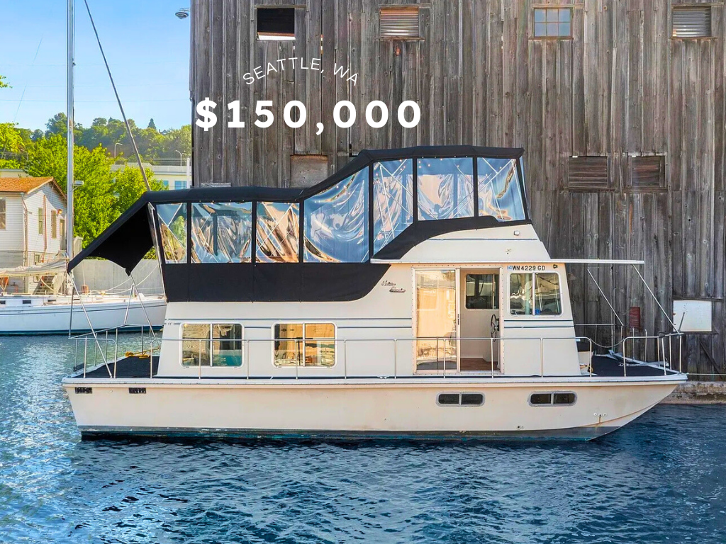 Seattle, WA Floating Home – $150,000