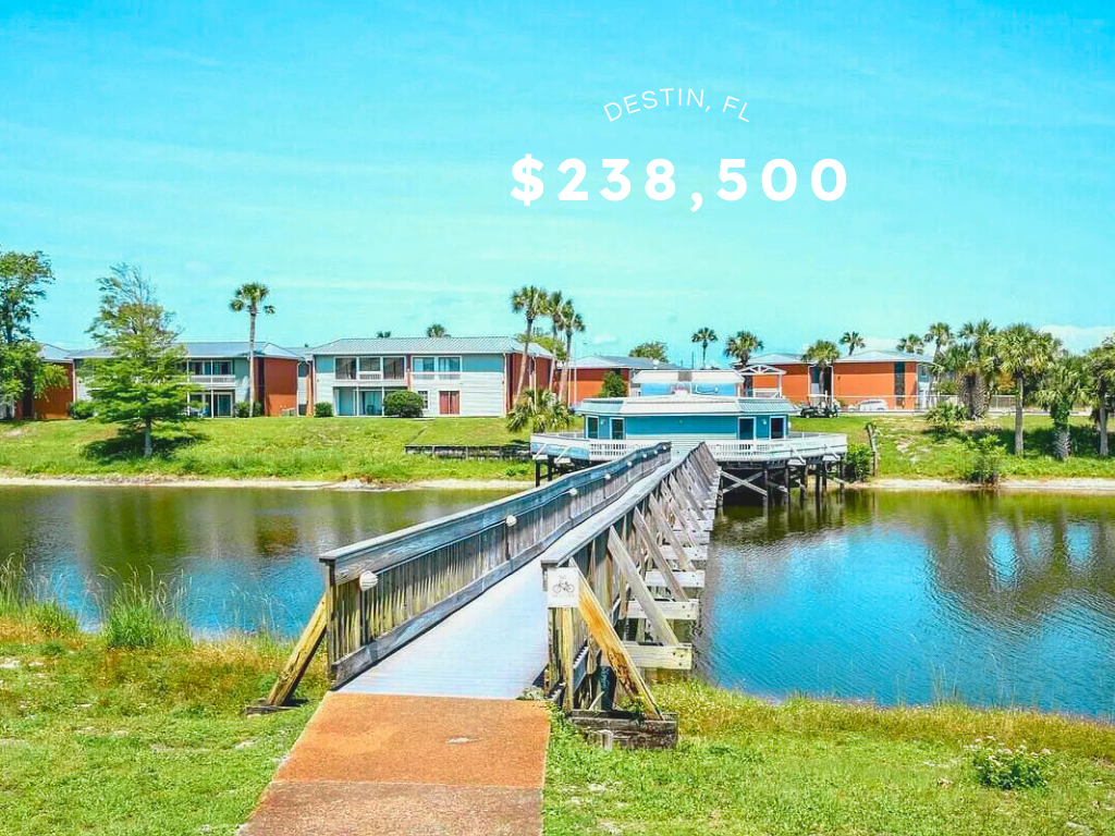 Beachside Escape in Destin, FL – $238,500
