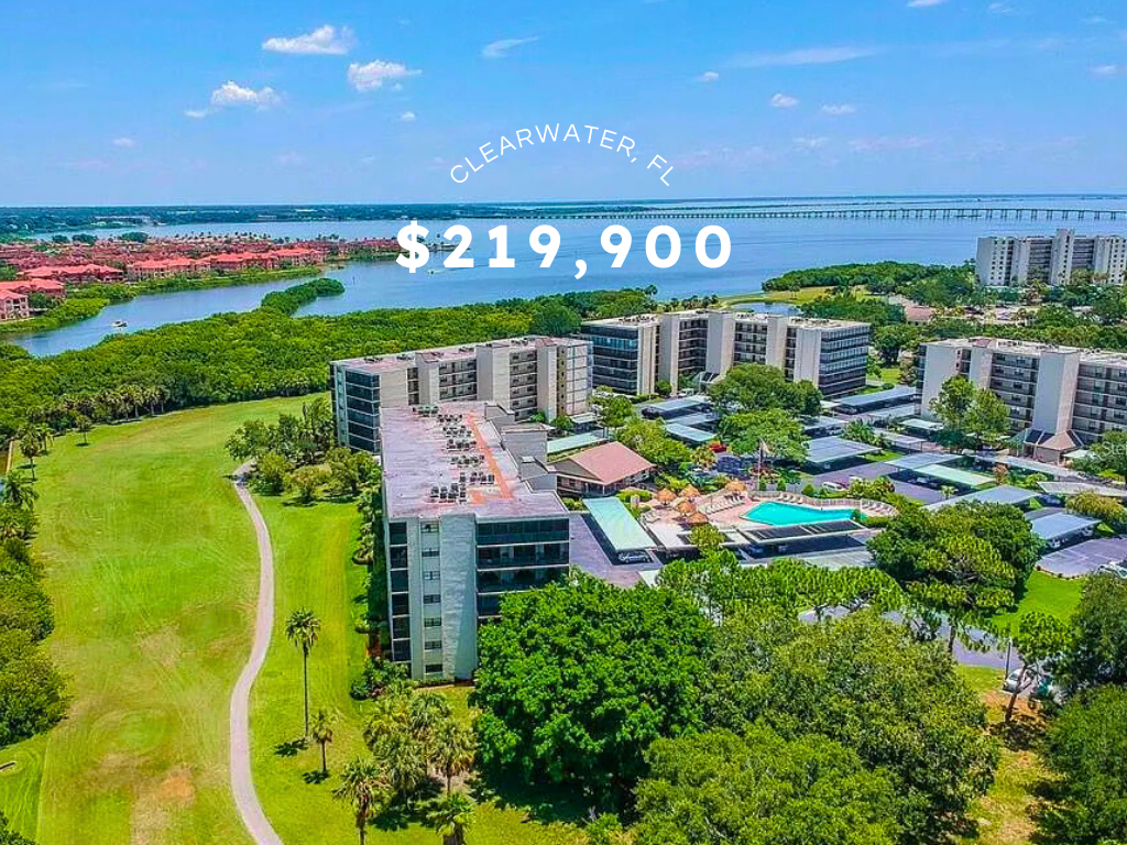 Condo with Bayfront Views in Clearwater, FL – $219,900