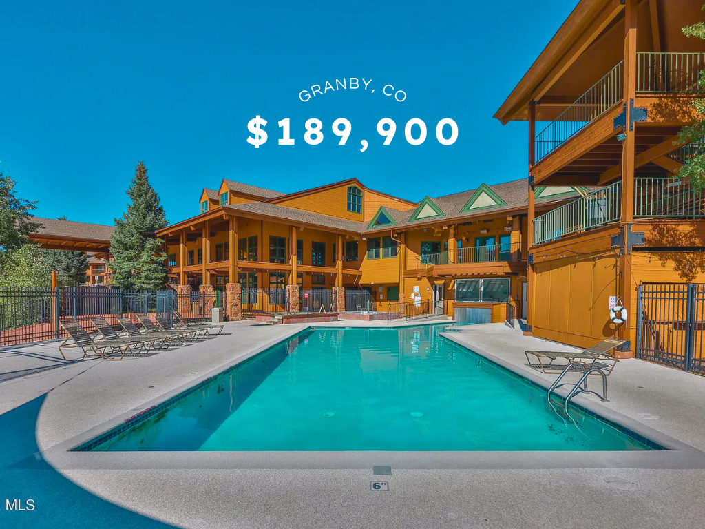 Scenic Mountain Loft in Granby, CO – $189,900