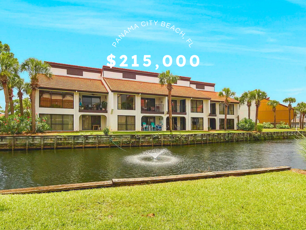 Beachfront Condo in Panama City Beach, FL – $215,000
