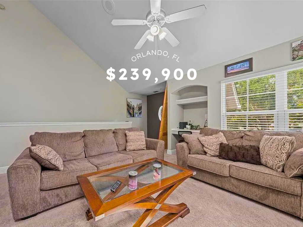 Modern Lakefront Condo in Orlando, FL – $239,900