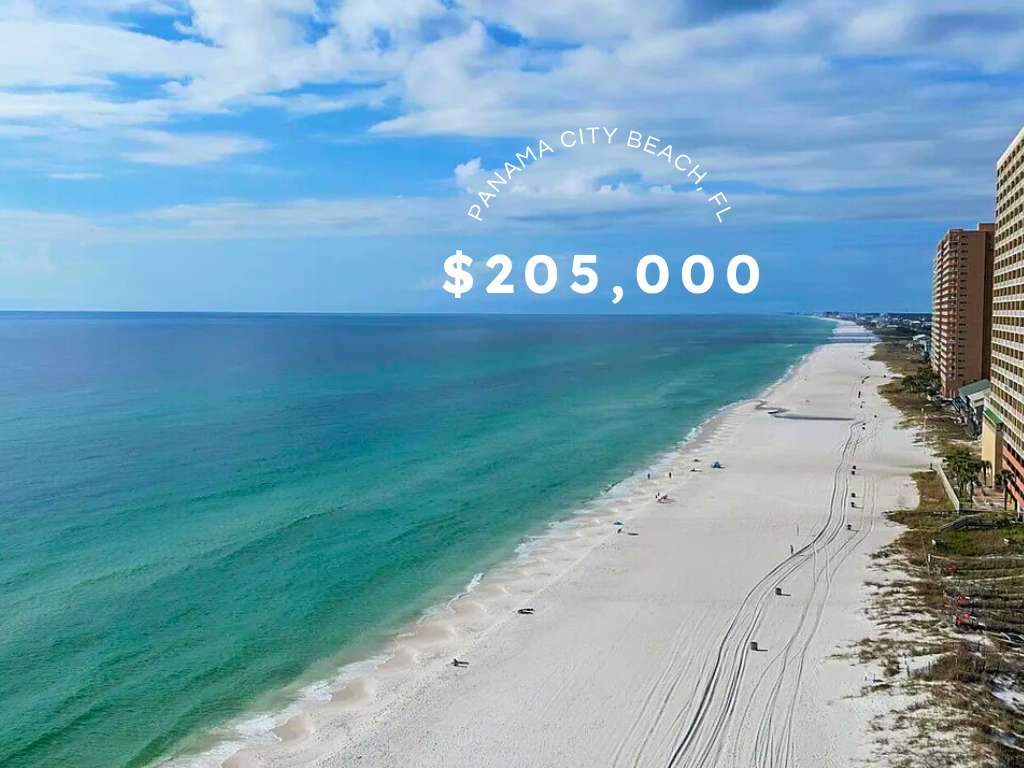 Beachfront Condo in Panama City Beach, FL – $205,000