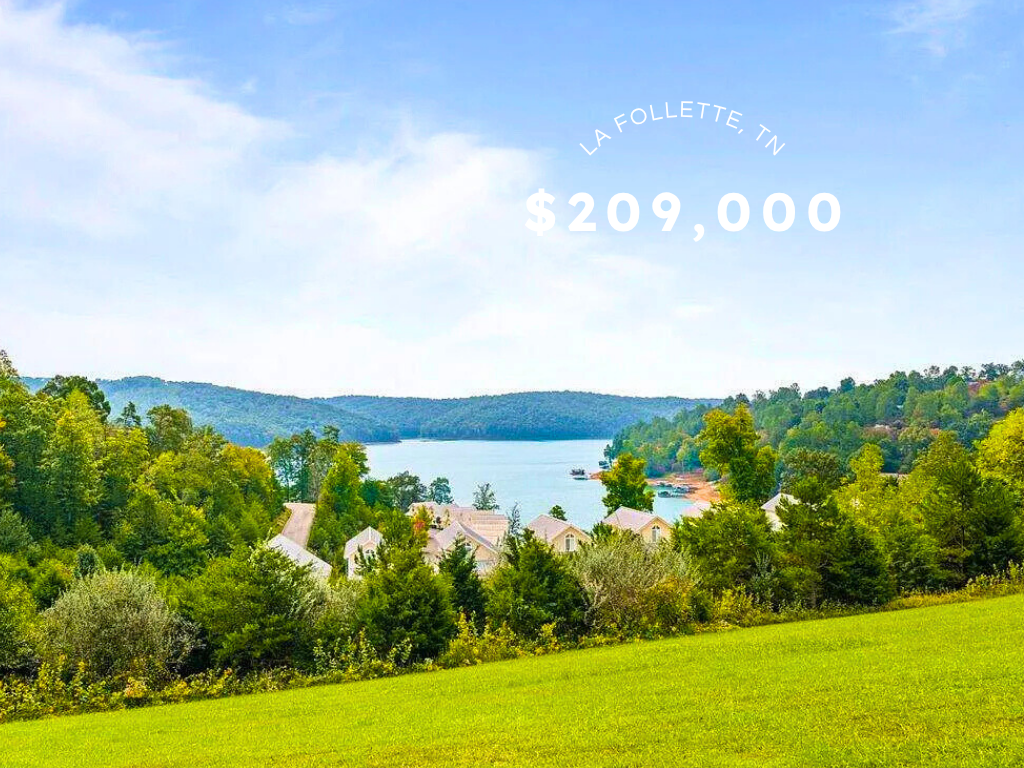 Charming Lakefront Cottage in La Follette, TN – $209,000