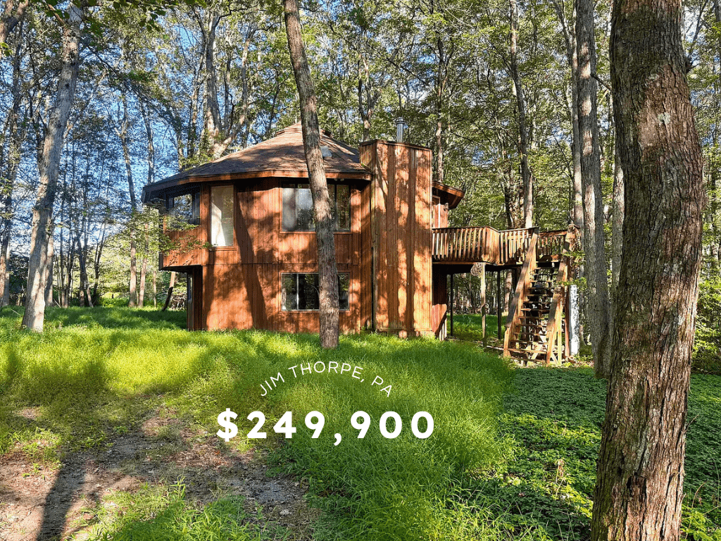 Eagles Nest Style Home in Jim Thorpe, PA – $249,900