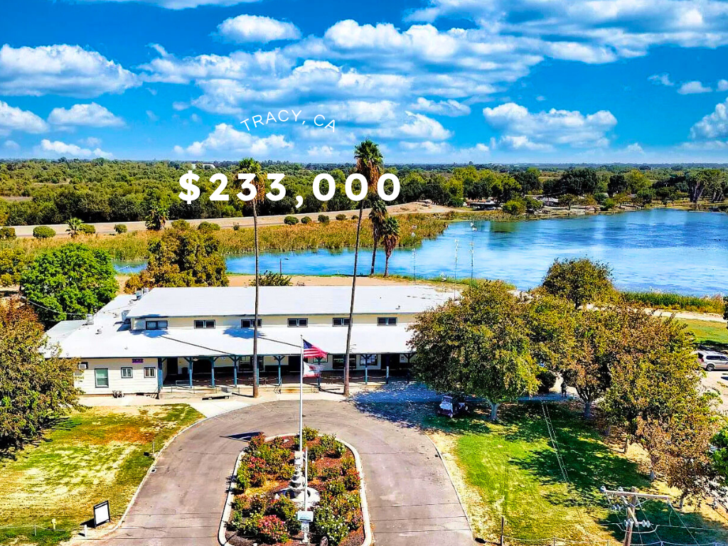 Riverfront Cottage Retreat in Tracy, CA – $233,000