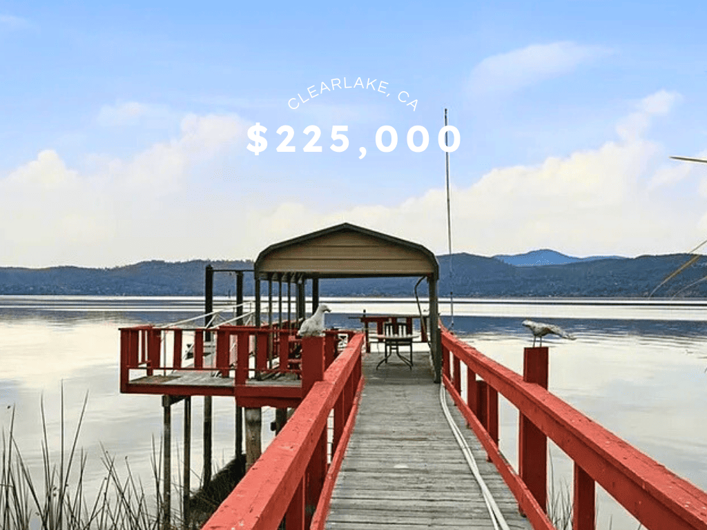 Lakefront Fixer in Clearlake, CA – $225,000