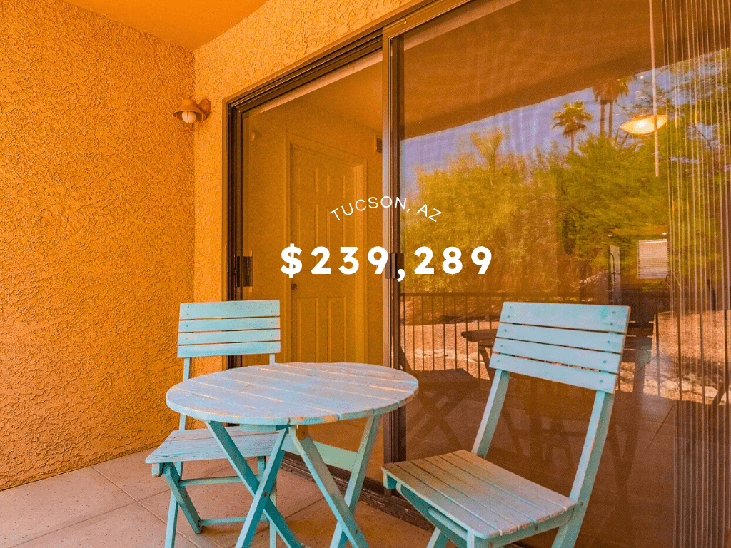 Contemporary Desert Condo in Tucson, AZ – $239,289