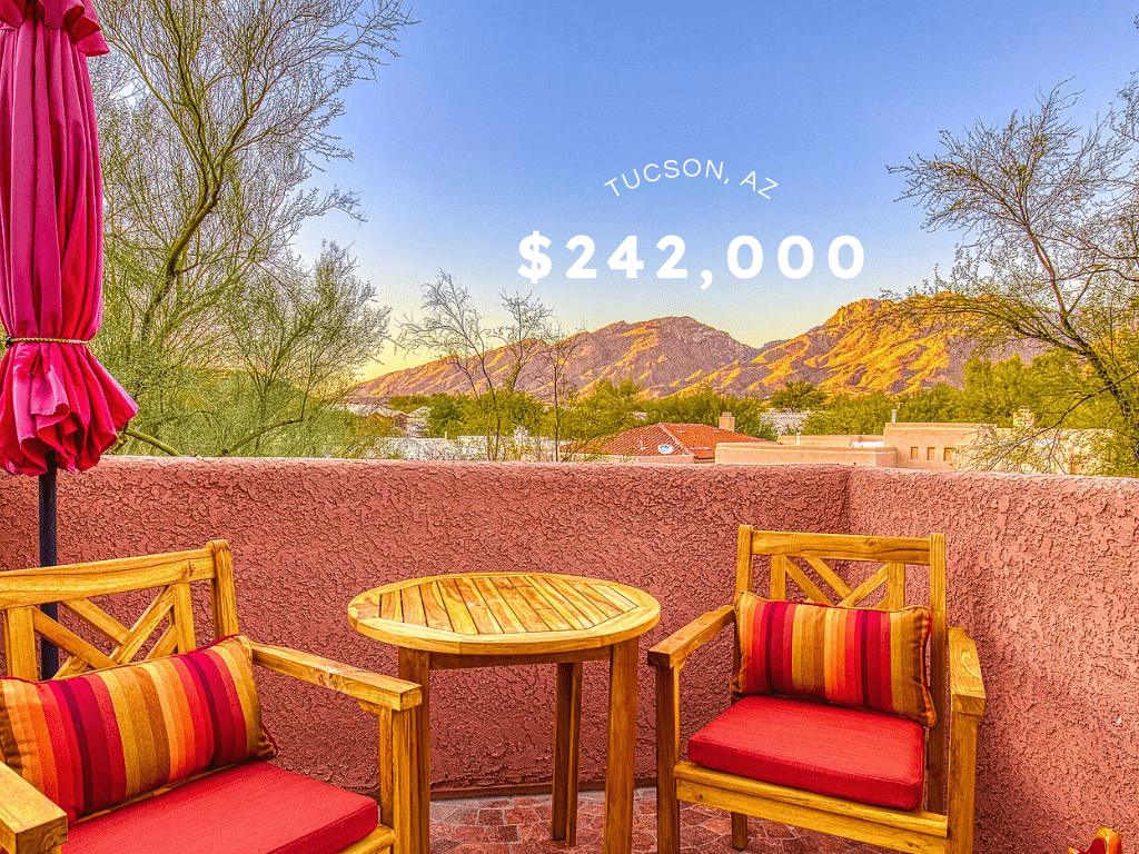 Catalina Foothills Condo in Tucson, AZ – $242,000