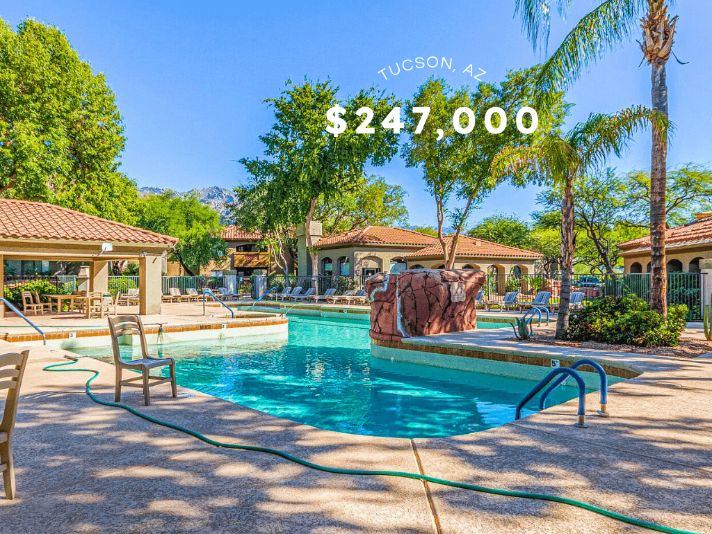 Scenic Mountain-View Condo in Tucson, AZ – $247,000